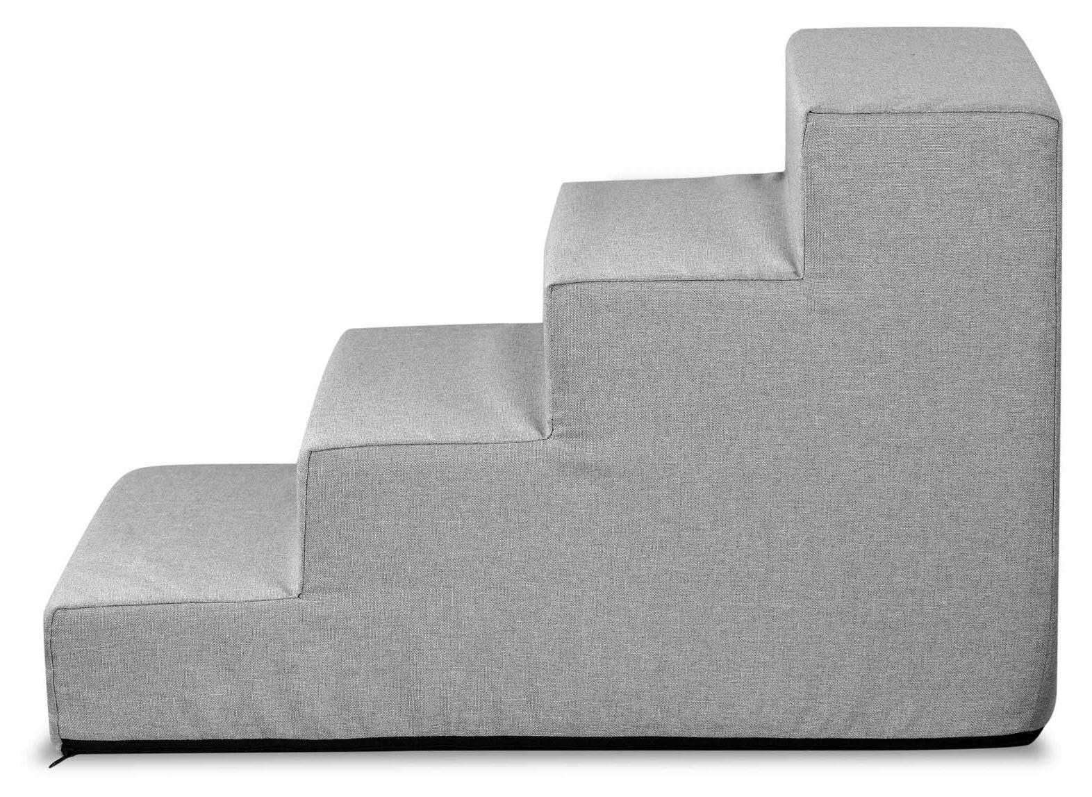 AIO FACTORY Scala per cani 60x40x30 cm, impermeabile, grigia, antiscivolo