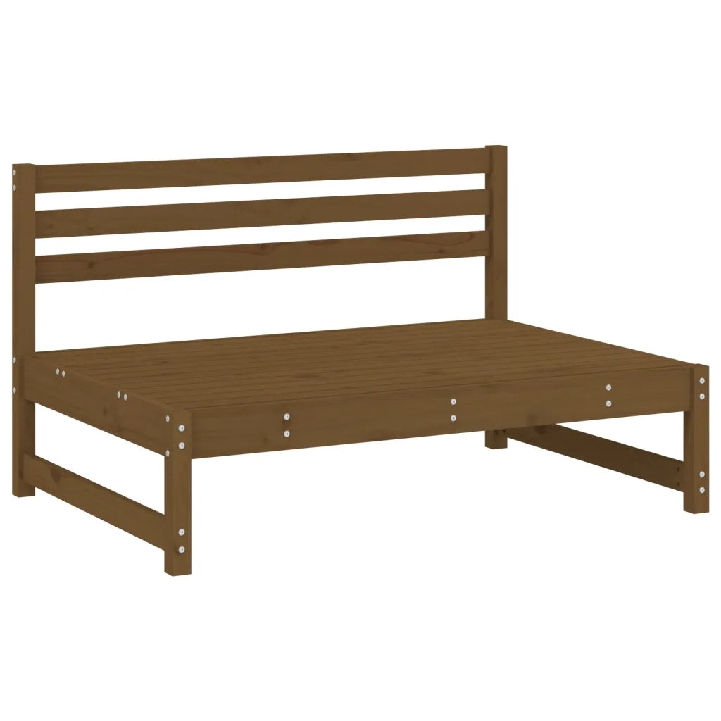 Set Salotto da Giardino 5 pz ambra in Legno Massello di Pino 3186602