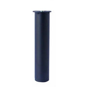 PIEDINO NERO GOFFRATO H30CM CON FILETTO M10