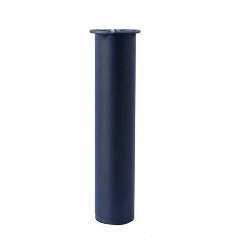 PIEDINO NERO GOFFRATO H30CM CON FILETTO M10
