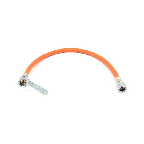 FLESSIBILE GAS FF IN GOMMA CON CHIAVETTA- cm 70- ATON- pezzi 1