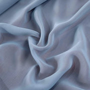 Tavolo da pranzo elegante in chiffon per matrimoni e occasioni speciali, 70 x 600 cm, lavabile, blu antracite