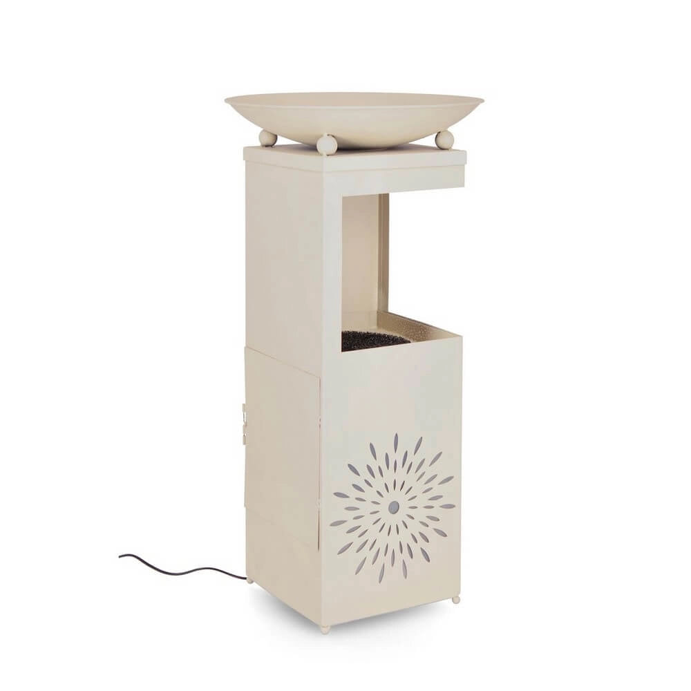 Fontana da Giardino in Metallo con Luce LED Incorporata - SNOWFLAKE