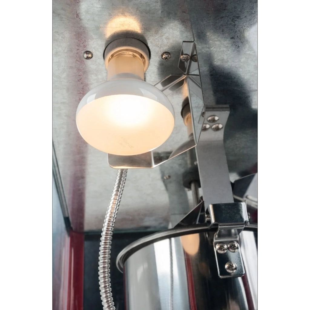 Macchina professionale per popcorn rossa 1600 watt 3614067