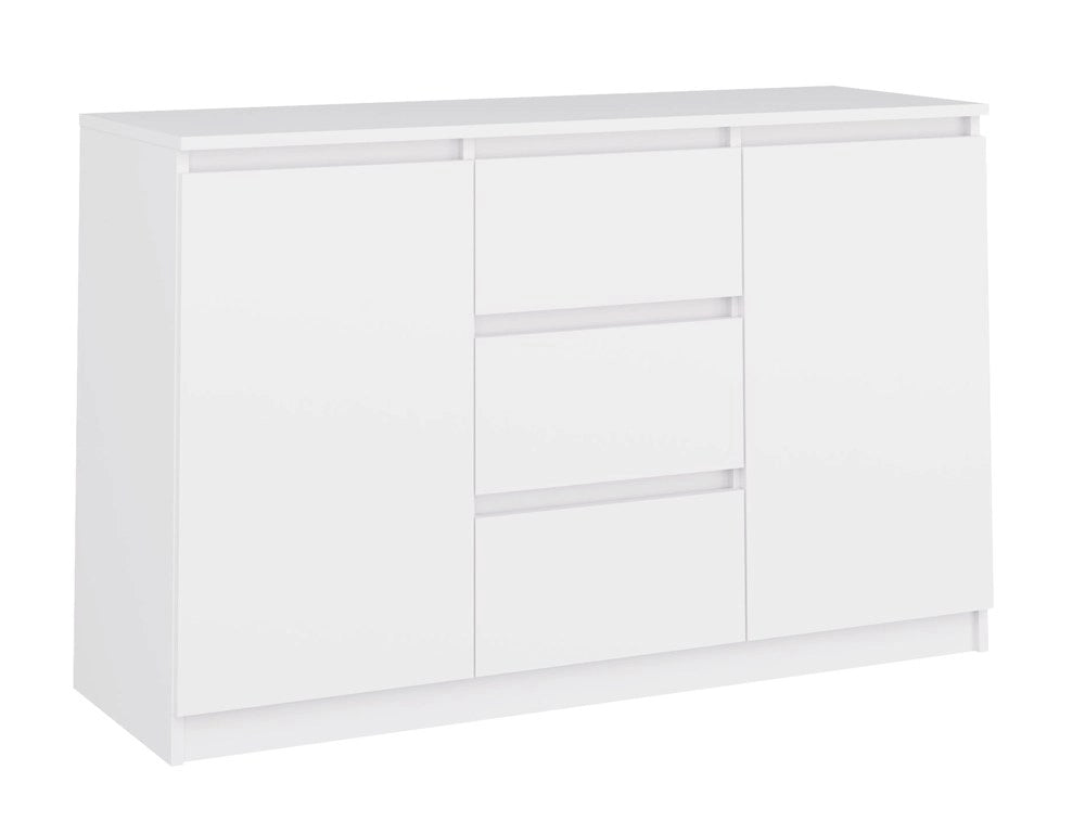 Cassettiera MALWA 2d3s bianco per camera e soggiorno