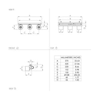 Plafoniera/Spot Moderna Sud 3 Luci Acciaio Oro E Bianco