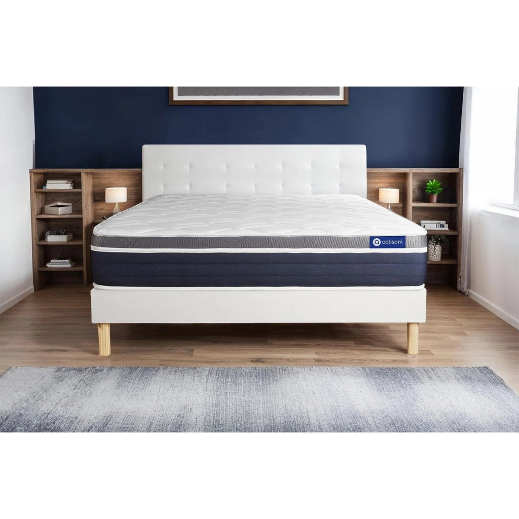 Kit rete e materasso matrimoniale Actimemo confort 90x200cm - Spessore : 26cm- memory foam - Moderatamente rigido