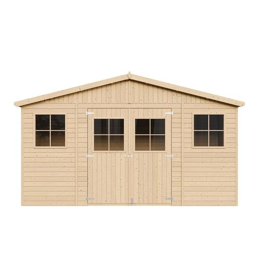 Casa da giardino in legno - 8 m?²- TIMBELA M332+M332G