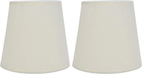 Lampada da Tavolo con Lampadario a Soffitto - Stile Europeo per Fiammifero E14 a Viti - 4.4x6.0x5.5 Pollici - Beige
