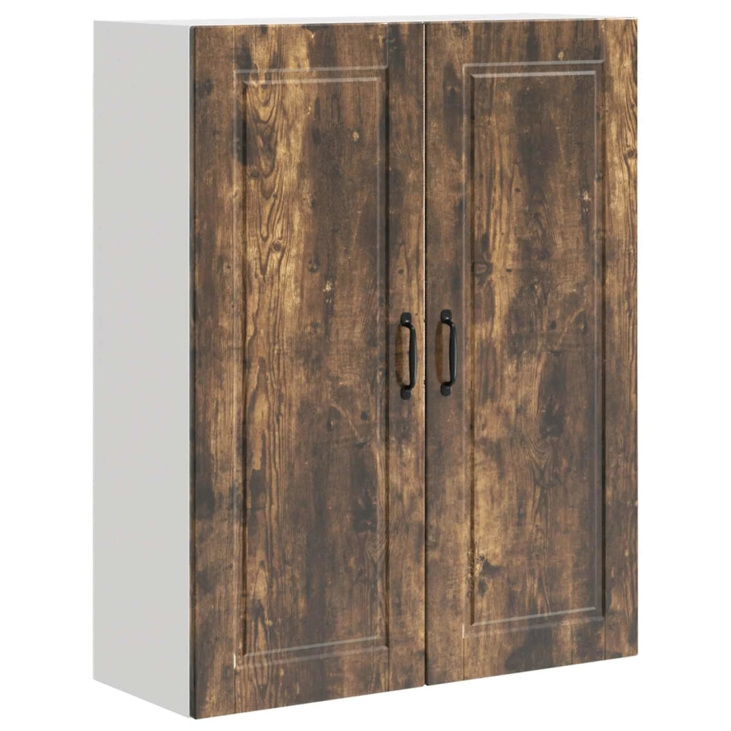 Armadietto a muro PORTO Rovere fumé 80 x 31 x 100 cm