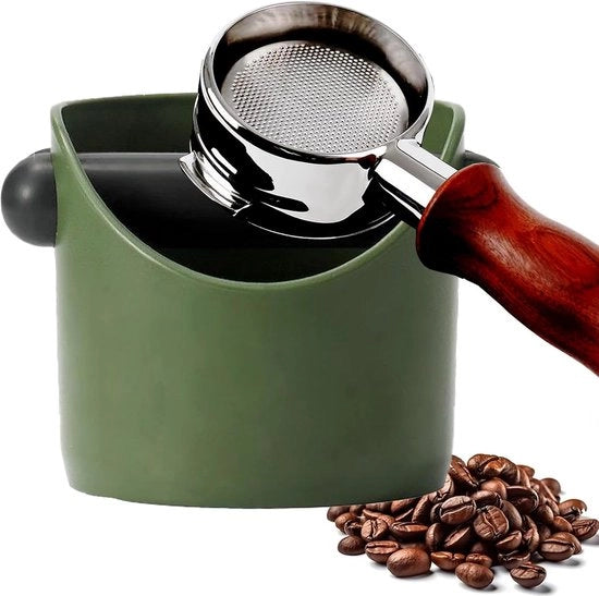 Accessori per macchina da caffè e macchina da espresso - Uitklopbak Koffie - Laverda e residuo caffè - Ideale per espresso e barista casalingo - Leggero verde