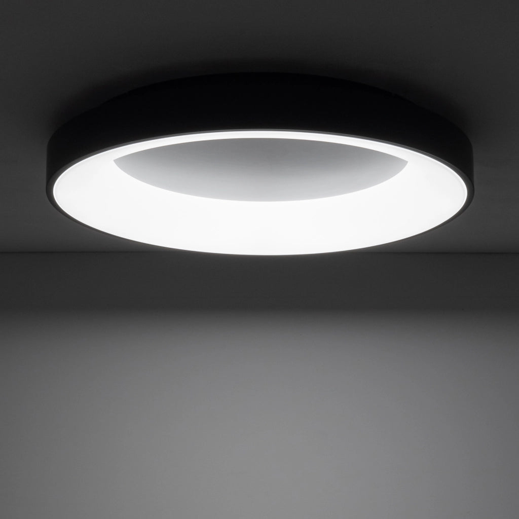 Plafoniera tonda Ø48 LED 60W 4000K nera Nowodvorski