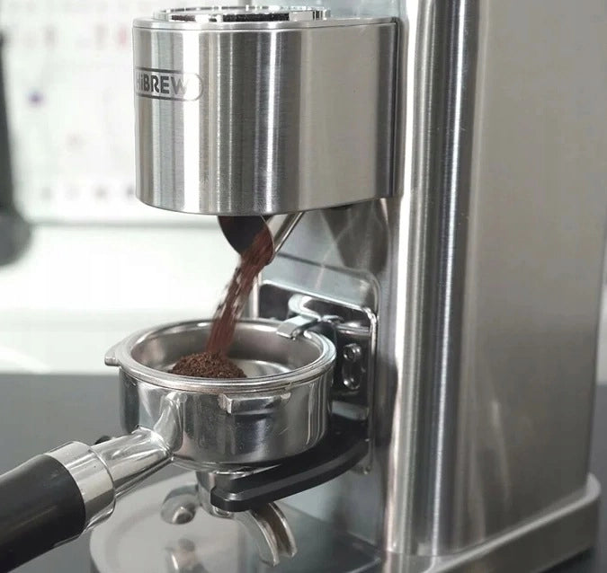Macinacaffè Elettrico HiBREW G3 Plus 180W; 31 Livelli; Touchscreen e Macine Coniche Rivestite in Titanio