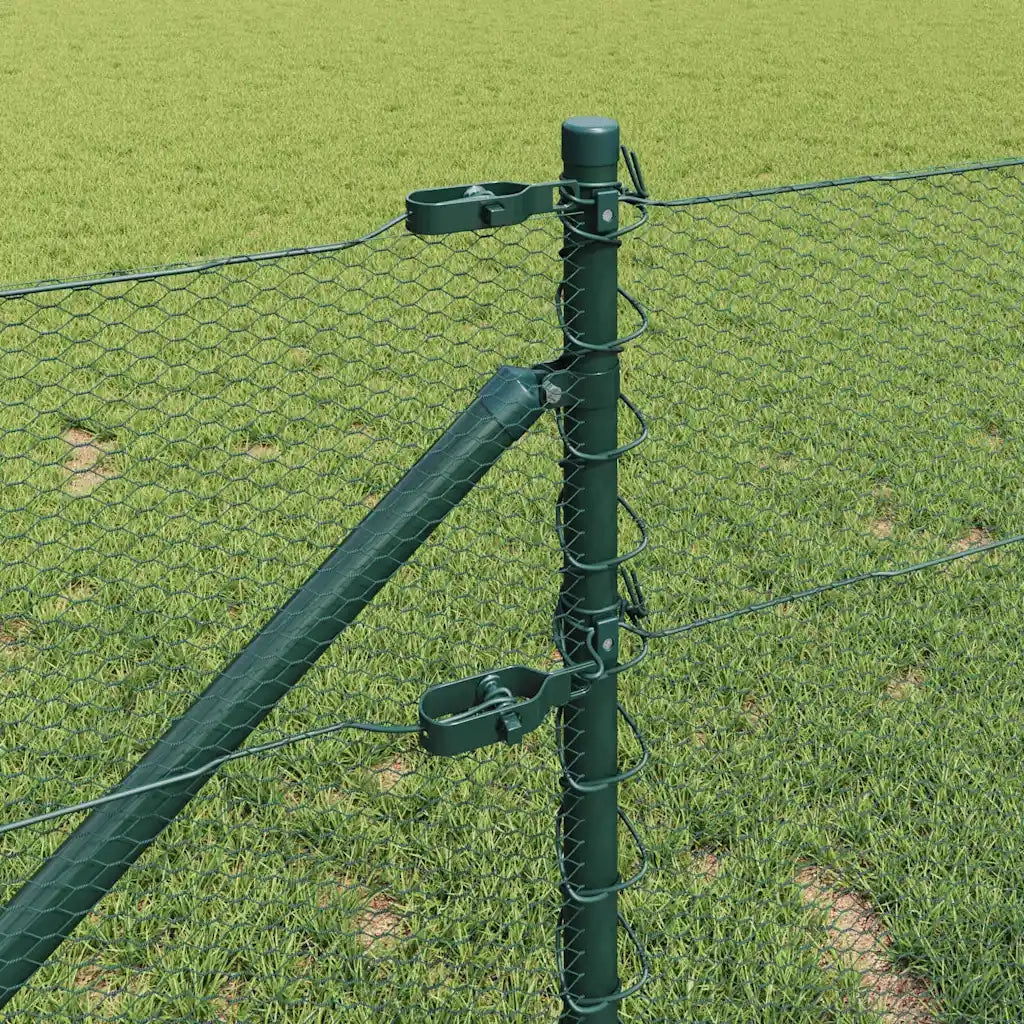 Palo della recinzione Verde 100 x 0,8 m (mesh da 13 mm)