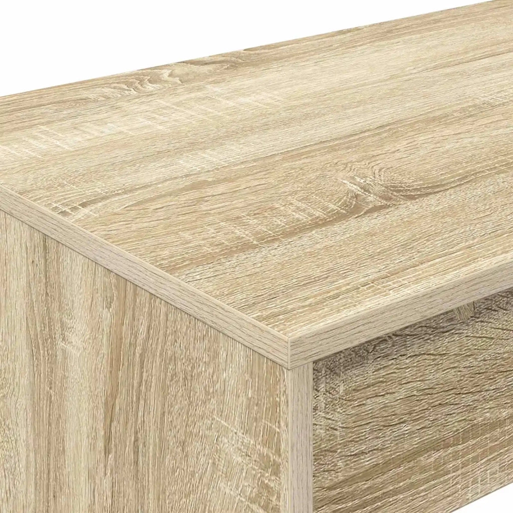 Scrivania Letto Rovere Sonoma Legno ingegnerizzato