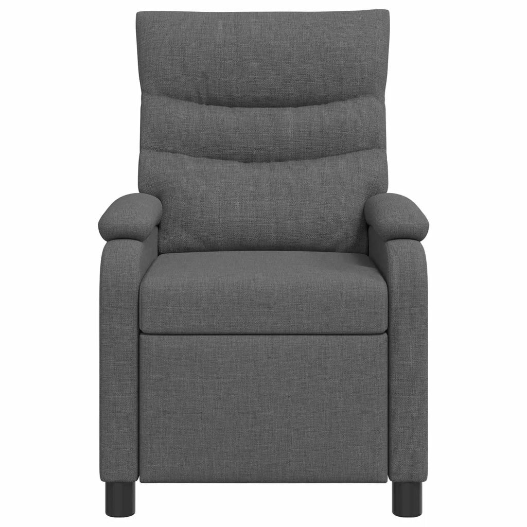 Divano Sedia-Poltrona Massaggiante Grigio Scuro Tessuto 238877