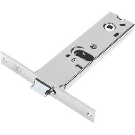 SERRATURA PER PORTE IN ALLUMINIO DA FASCIA ART. 870.02/875.02 YALE E80 - Frontale 22 mm - YALE