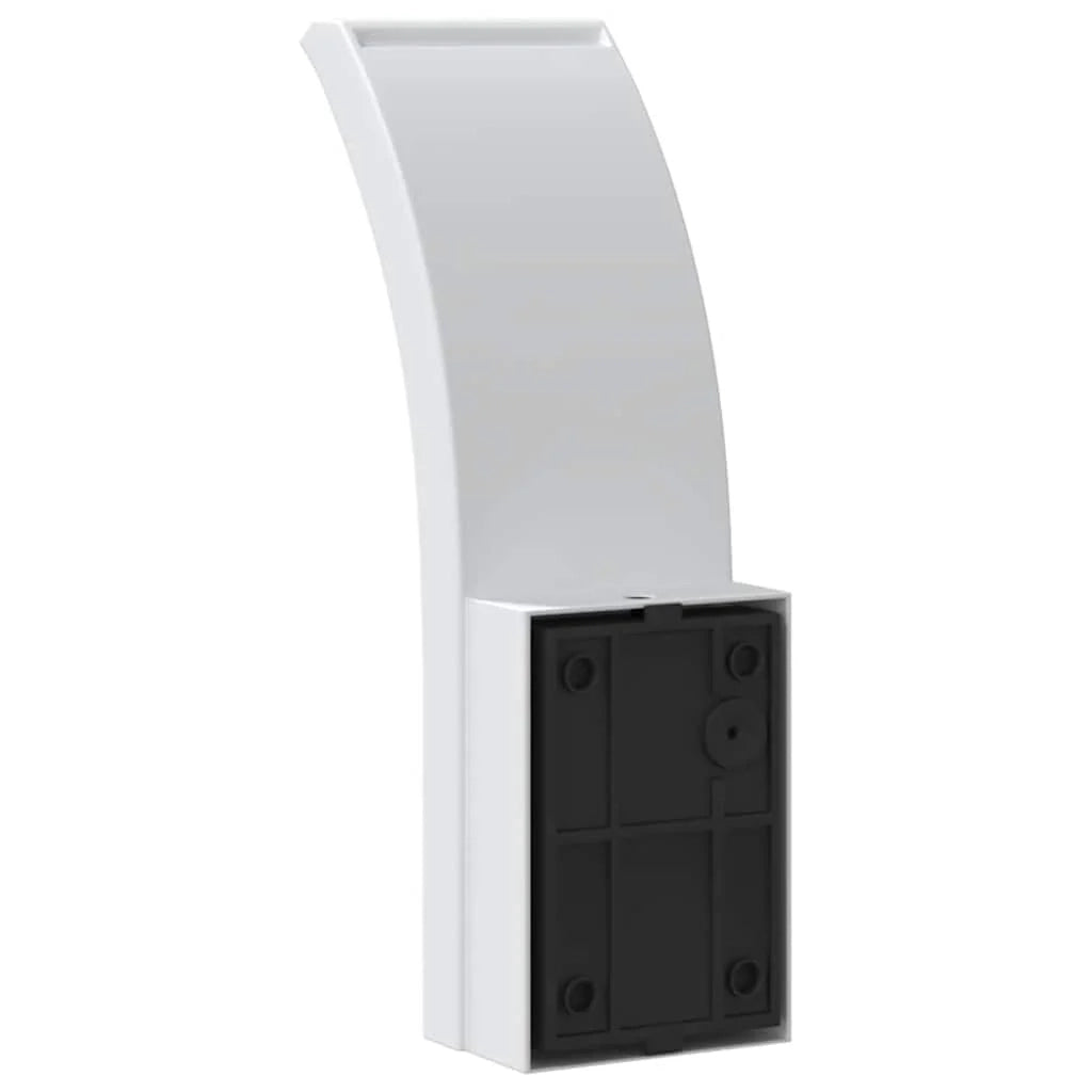Applique LED per esterni 7 x 4,5 x 23 cm atmosfera accogliente design moderno in alluminio bianco 02_0056579