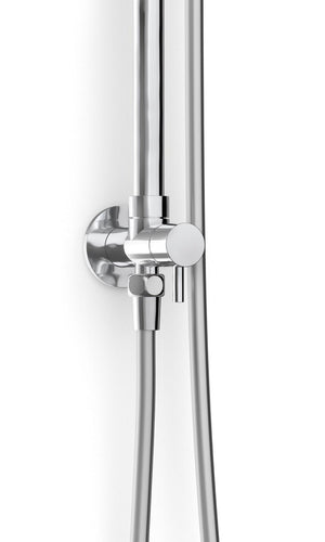 Colonna doccia idromassaggio, tonda completa