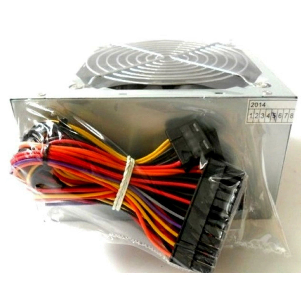 Trade Shop - Alimentatore Per Case Computer Pc Con Ventola Di Raffredamento Atxx 550w 20+4pin -