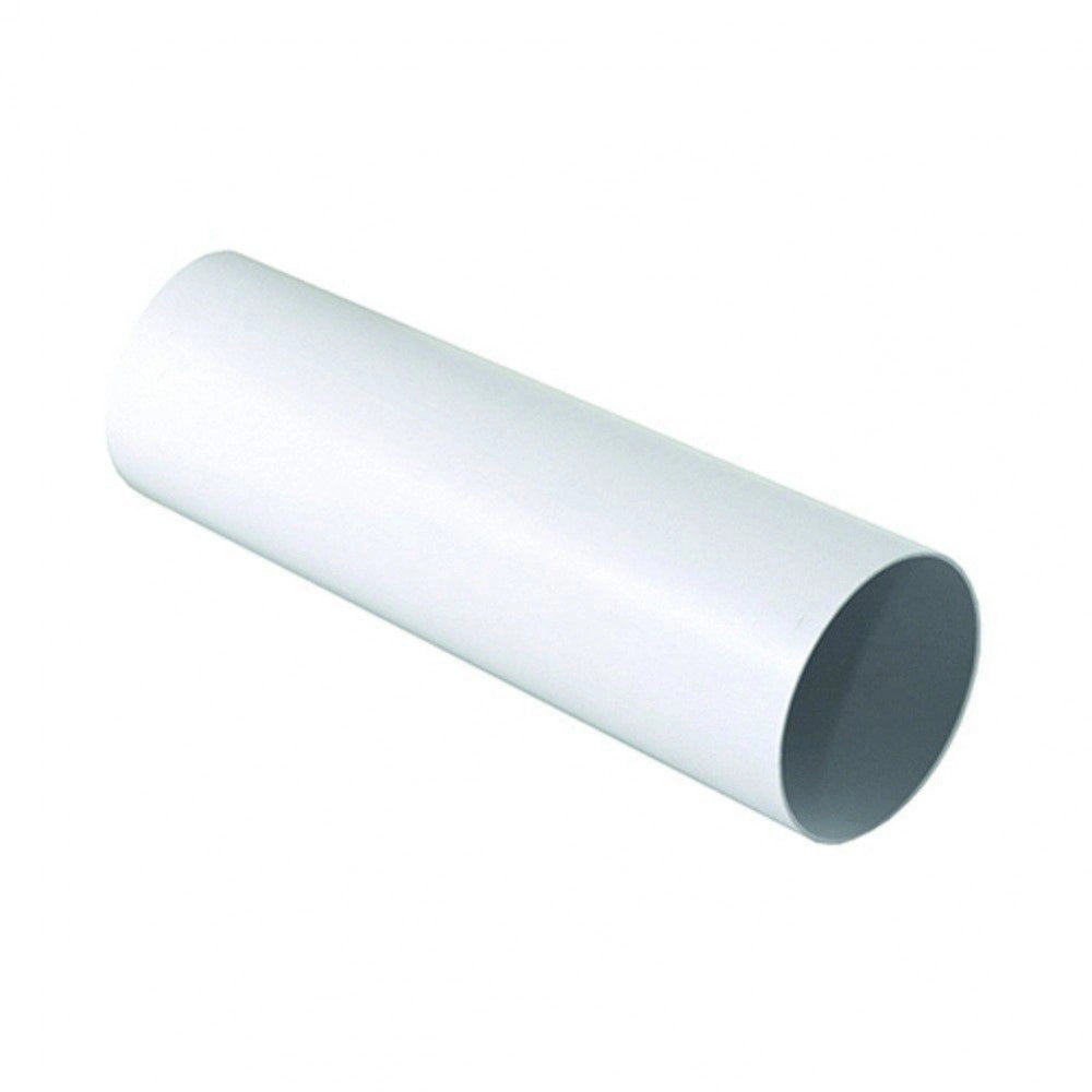 First 125mm da 1mt tubo tondo bianco mm per aerazione cappa