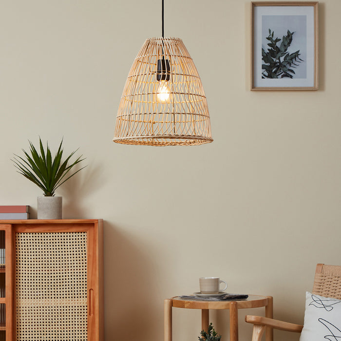 Lampadario Industrial Ayesgarth 1 Luce Acciaio Nero