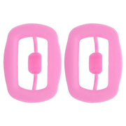 Set di due meccanismi di apertura per denti in silicone con meccanismo di apertura a molla, per uso interno e esterno, con protezione per la bocca e per i denti.
