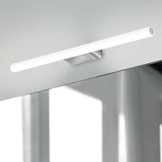 Lampada applique led 50 cm per fissaggio a muro in resine termoplastice DO43-51 serie Gedy KOS Cromato