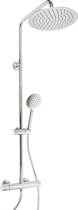 Colonna doccia idromassaggio, tonda completa