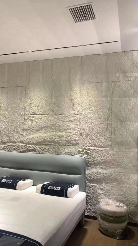Pannello Decorativo Montreal in Poliuretano - Effetto Roccia 3D - 120x60x3 cm