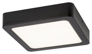 Plafoniera quadrata LED 7W nero/bianco 4000K 12cm Rabalux
