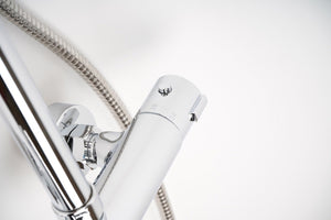 Colonna doccia idromassaggio, tonda completa