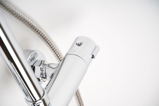 Colonna doccia idromassaggio, tonda completa