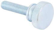Manubrio a viti M8 - 10 pezzi - Acciaio inossidabile verniciato - Testa a guscio - Accessorio - Qualità professionale - Manubrio a viti da 1
