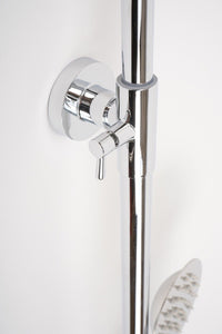 Colonna doccia idromassaggio, tonda completa