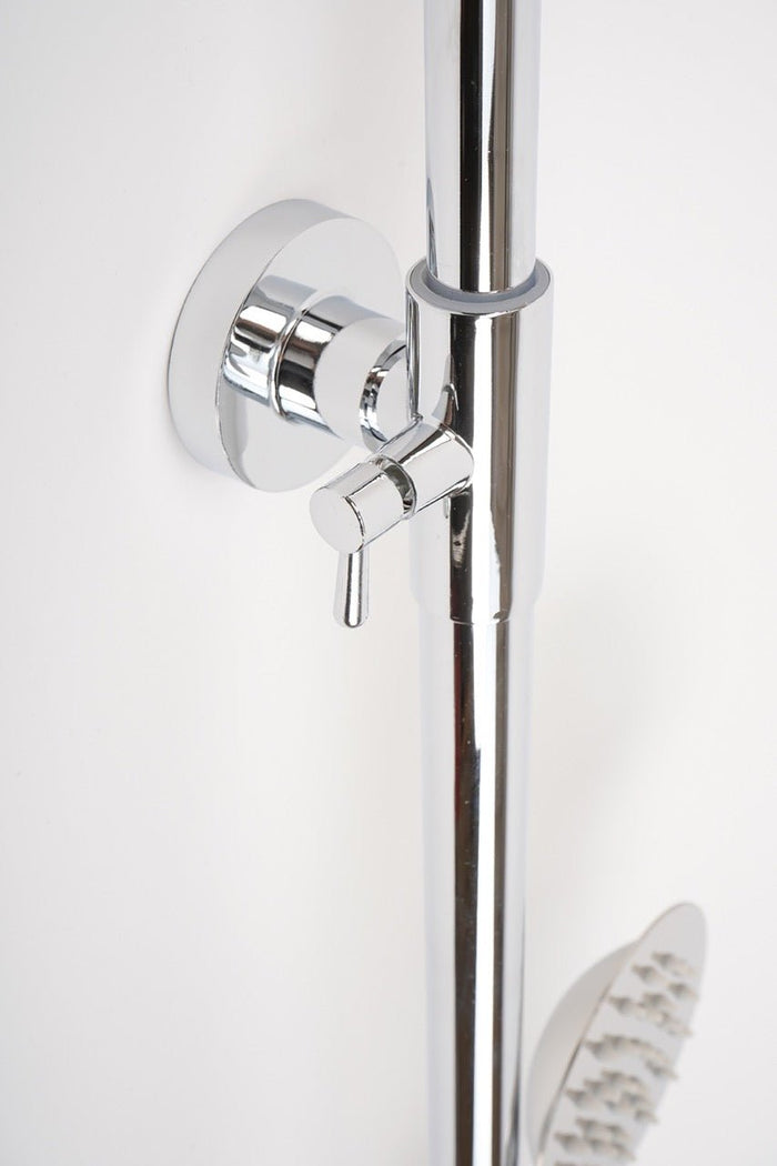 Colonna doccia idromassaggio, tonda completa