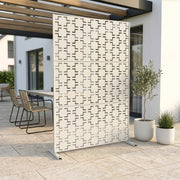 Pannello Divisorio Basciano Struttura Traforata in Acciaio 180 x 120 cm - Cachi casa.pro
