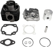 Kit di pulizia cilindri 11 pezzi - 47 mm anelli di pulizia cilindri - lega di alluminio - kit di revisione motore - ricostruzione finale di testa - efficienza migliorata - kit di revisione motore