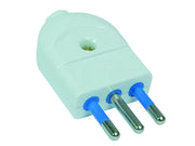 SPINA NORMALE 2P+T BIANCA- - 10A bianca - 20 pezzi SYNTESY
