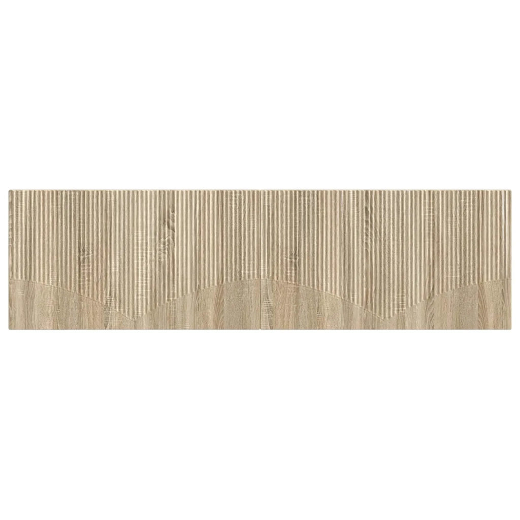 Testiera da Muro HOORN Rovere Sonoma Legno ingegnerizzato 897377