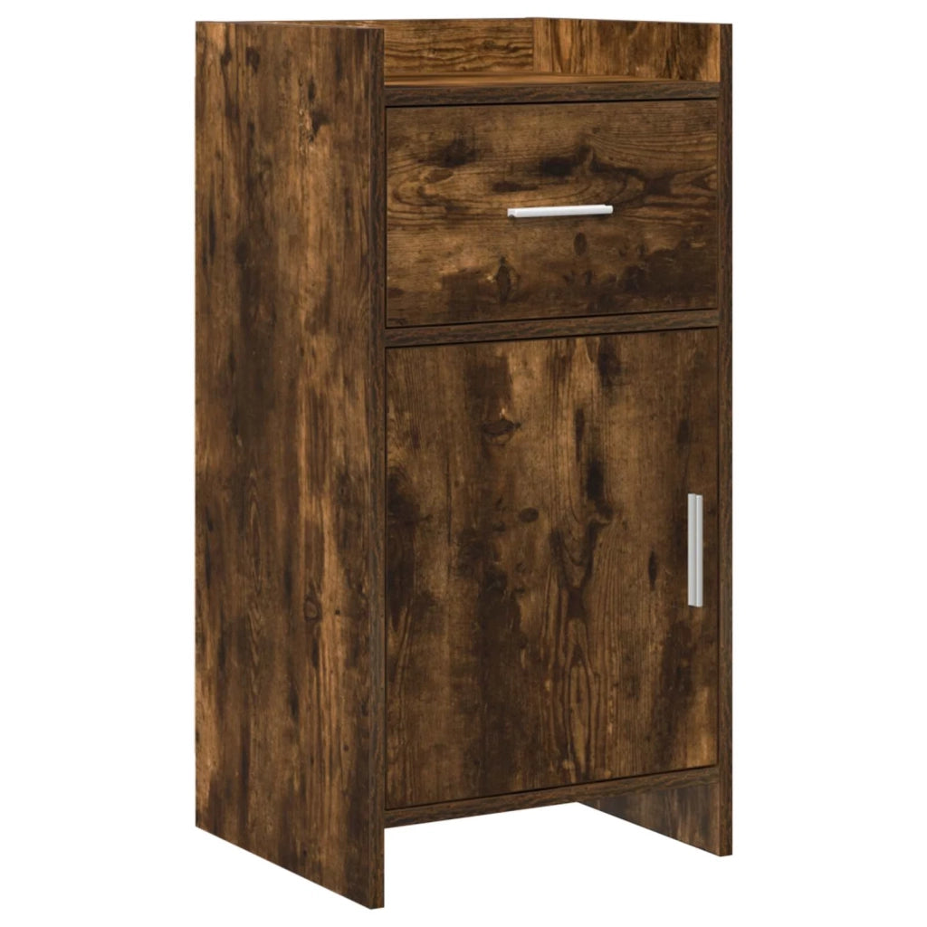 Credenza Rovere Fumo 40 x 36 x 80 cm Legno ingegnerizzato 8011087