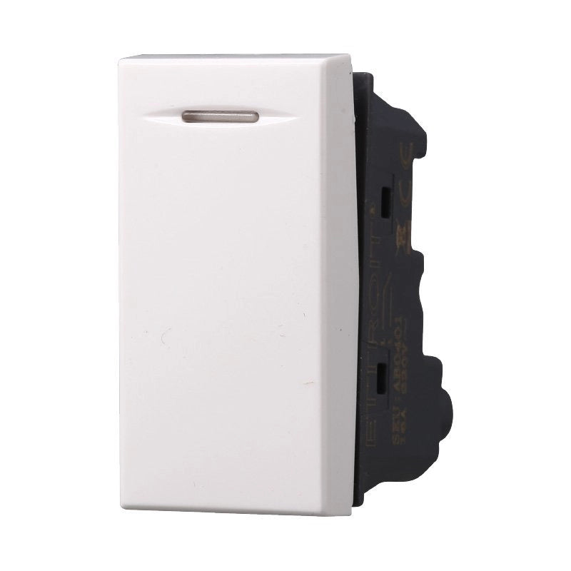 Deviatore 1P 16A Colore Bianco Compatibile Con Bticino Axolute