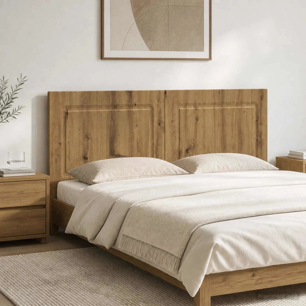 Testiera da Muro UTRECHT Rovere Artigianale 897844
