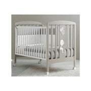 Lettino infanzia pali 0127orsts orsetto bianco e tortora