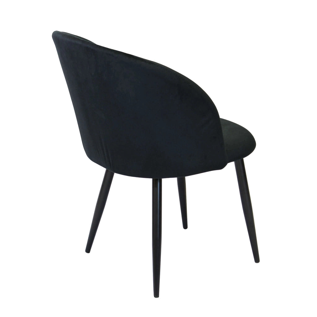 Poltrona per Sala da Pranzo in Ecopelle Metallo cm 44x47x78 - POO