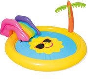 PISCINA GONFIABILE BAMBINI ISOLA DEL SOLE 237 X 201 X 104 CM