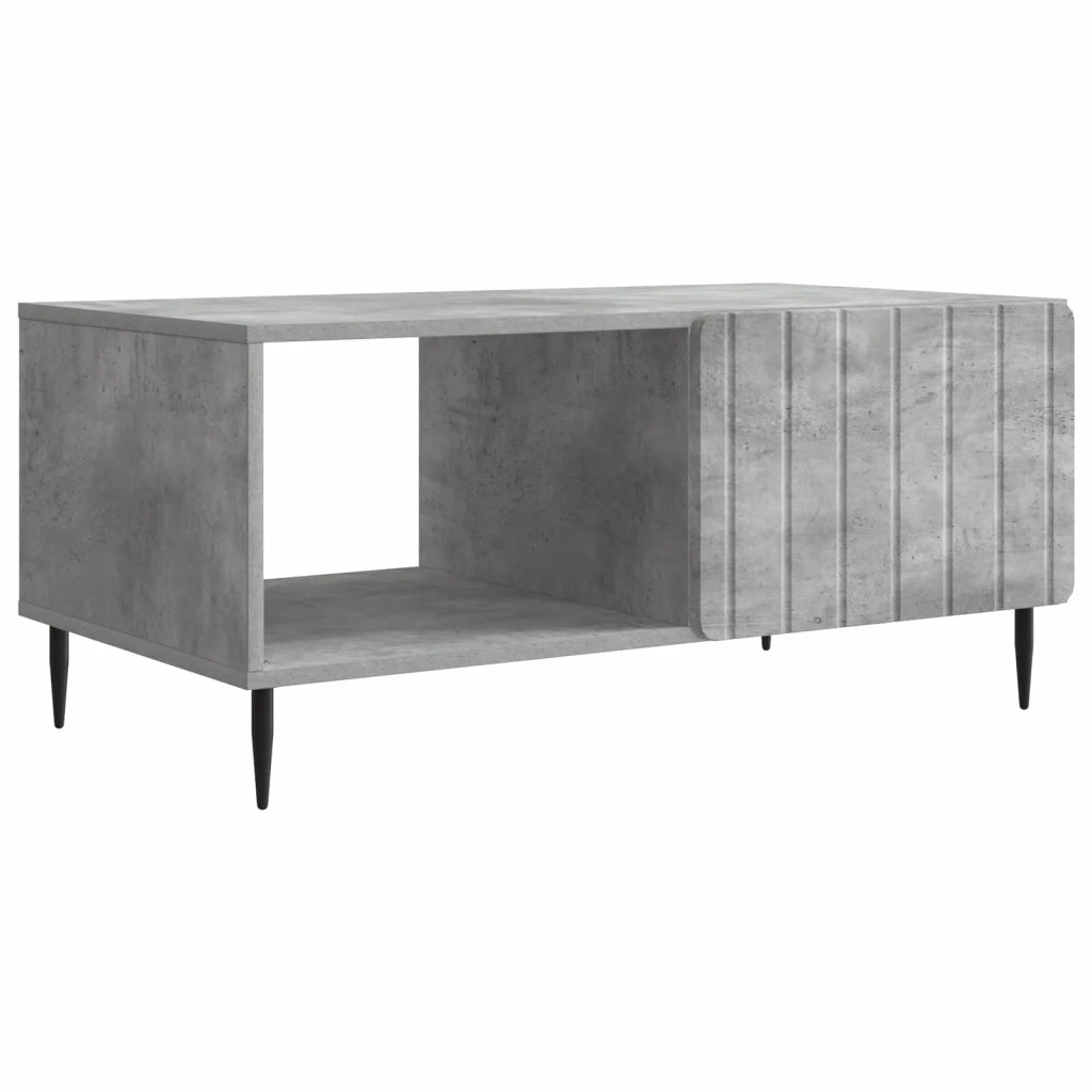 Tavolino da salotto Grigio Cemento 90 x 50 x 40 cm