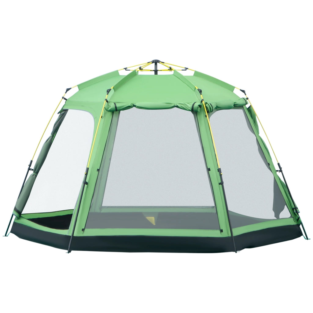 Tenda da campeggio 6 persone ¨C zephmum ¨C verde 320x320x180 cm