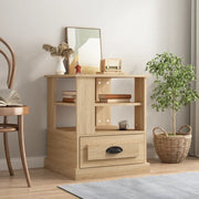 Tavolino Rovere Sonoma 50x50x60 cm in Legno Multistrato 816411