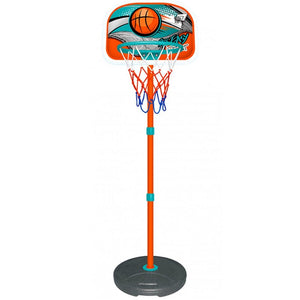 Basket Canestro Piantana Giocattolo Bambini Regolabile con Pallone e Gonfiatore